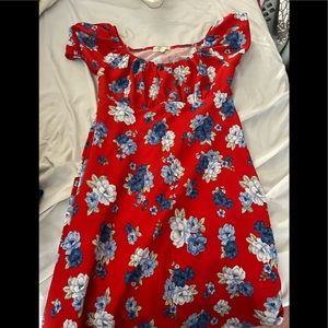 Worn once. Colors are accurate